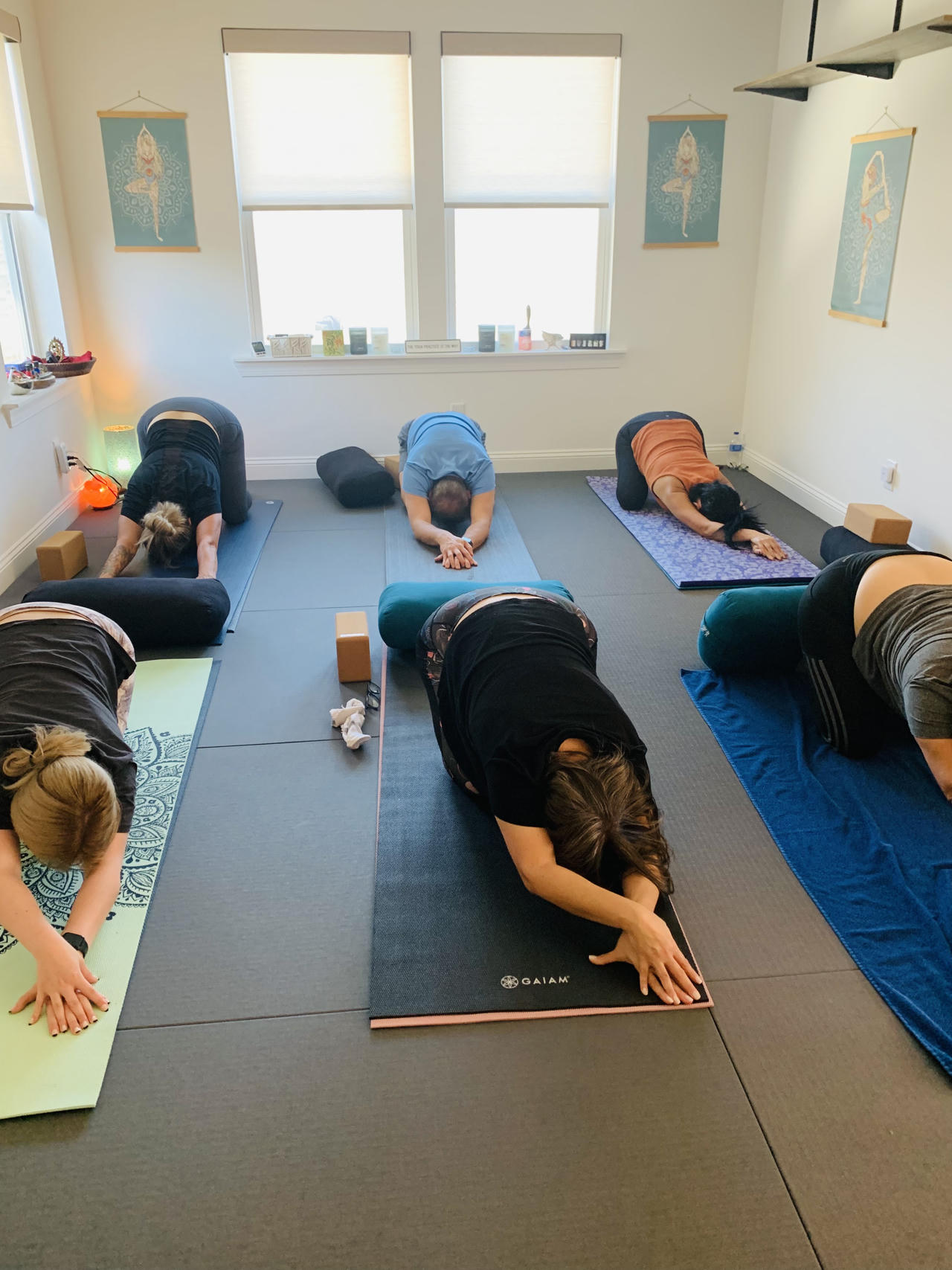 Yoga class