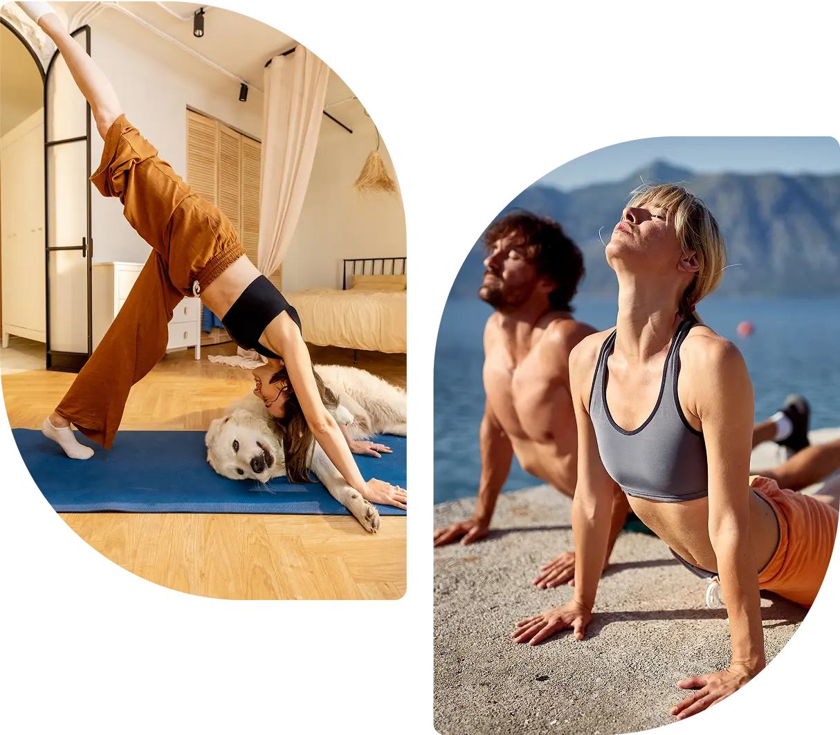 Yoga poses