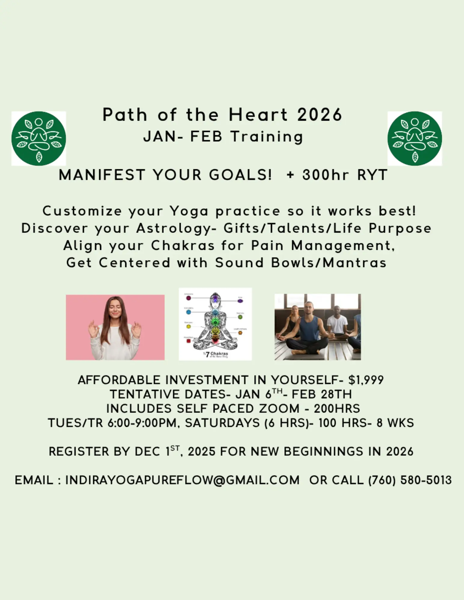 Path of the Heart 2026 Training